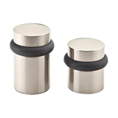 Patioplus 2 in. Cylinder Floor Bumper, Satin Brass PA2063872